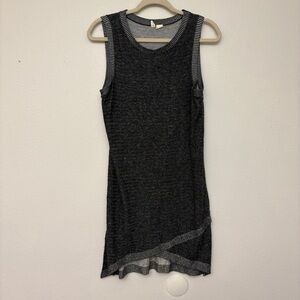 Moth Anthropologie Charcoal Mini Dress